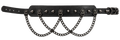 GUNMETAL CHAIN DROP CHOKER